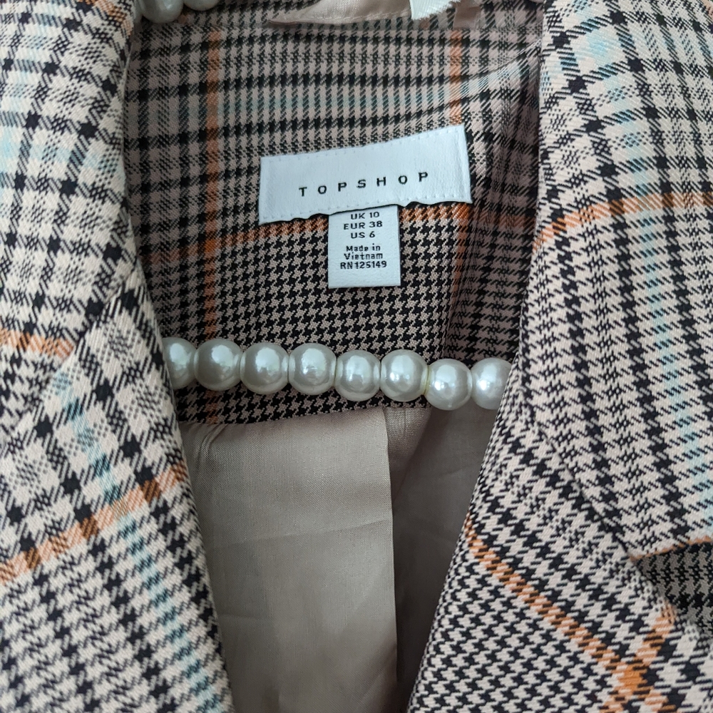 Patterned Blazer - image 2